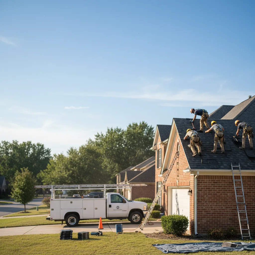 Roof Repair in La Coste